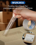 Packing Tape, 36 Rolls Clear Packing Tape 2 Inches Wide, 65 Yards Per Roll, for Shipping Tape, Packaging Tape, Moving Tape & Sealing Tape.