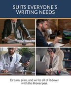 novium Hoverpen - Luxury Pen for Men & Women, Vertically Standing Executive Ballpoint Pen with Top Grade Free-Flowing Ink Refill, Metal Made, Unique Gifts, Luxury Pen for Men, Mens Gifts Ideas