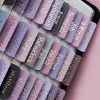 UPAFEXXI-Laminated Bible Tabs (Gold Foil Embossed Lettering), Bible Tabs for Women and Men, Reposition Large Print Stickers, Easy to Read and Apply, 80 Chapters Labels for Easy Navigation(Purple)