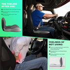 Buttocks Cushion for Office Chair Memory Foam Seat Pad for Butt Support Tailbone Relief Ergonomic Chair Cushion for Home Car Travel or Work (Army Green)