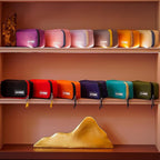 ECHSRT Big Pencil Case, Aesthetic Portable Zipper Pencil Bag with Hidden Pocket, Special Pouch for Men Women Adults, Stationery Organizer Pen Cases for Office Travel, Grey