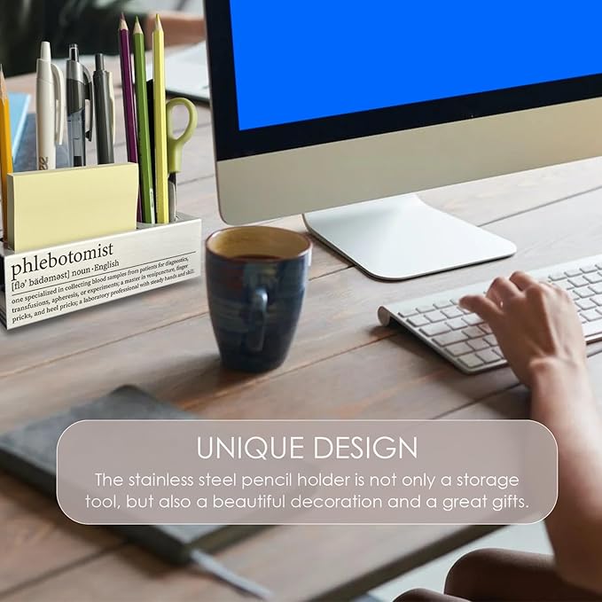 Phlebotomist Gifts, Phlebotomy Supplies, Phlebotomy Office Decor, Phlebotomist Week Gifts, Phlebotomy Appreciation Thank You Gifts Pen Pencil Holders WCC35