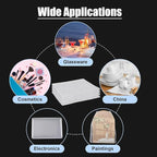 5 Pack 24 * 28 Inch Extra Large Bubble Pouches Clear Bubble Pouch Wrap Bags for Packing Shockproof Cushioning Wrap Bag for Shipping Moving Fragile Dishes China Plates Painting Fragile Items