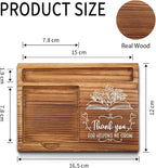 Thank You for Helping Me Grow Teacher Sticky Note Holder, Teacher Desk Supplies Set, Thank You Teacher Appreciation Gifts from Student Self-Stick Note Pad Holders GSH23