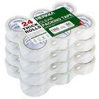 HERKKA Clear Packing Tape, 24 Rolls Heavy Duty Packaging Tape for Shipping Packaging Moving Sealing, Thicker Clear Packing Tape, 2 inches Wide, 65 Yards Per Roll, 1560 Total Yards