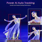 AVKANS NDI PTZ Camera - 30X Auto Tracking Live Streaming Cam with SDI/HDMI/IP Outputs for Church Worship School Sport Hospital Wedding(NDI HX2 and NDI HX3)