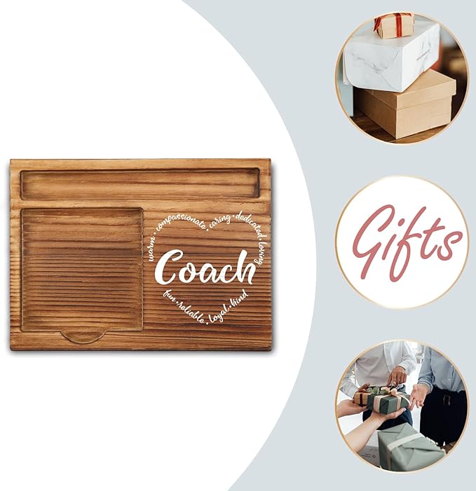 Coach Gifts, Coach Sticky Note Holder, Coach Appreciation Gifts, Thank You Coach Gifts, Coach Office Decor, Coach Desk Self-Stick Note Pad Holders GSH11