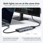 HODO USB C Docking Station Dual Monitor Adapter for Dell HP, Laptop Docking Station 3 Monitors Quad Display USB C Hub Dongle to 2 HDMI 4K,DP 8K,VGA,4 USB,PD, Thunderbolt Dock Type C Adapter for Lenovo