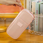 CICIMELON Large Pencil Case Big Storage Pen Pouch Bag with Compartment for School Supplies Office College Teen Boys Girls Adults, Upgraded Pink