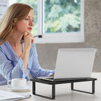 BESIGN MS01 Monitor Stand Riser, Height Adjustable Laptop Stand, Computer Monitor Stand for Monitor, Computer,Laptop,Printer (Black)