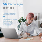 Dell Inspiron 5430 All in One Desktop - 23.8-inch FHD (1920 x 1080) Display, Intel Core 5-120U, 8GB DDR4 RAM, 512GB SSD, Intel Graphics, Windows 11 Home, Onsite & Migrate Service - White