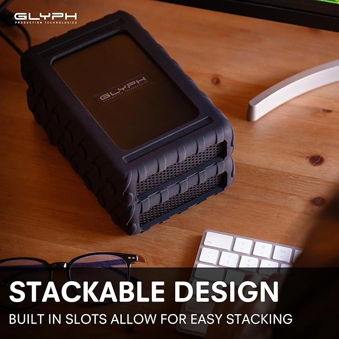 Glyph BlackBox Pro External Hard Drive 7200 RPM, USB-C (3.1,Gen2) (2TB)