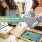 2000 Sheets Sticker Paper Matte White, 8.5" x 11" Label Paper for Laser & Inkjet Printer, Full Sheet Label for Shipping Address Mailing