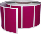 Royal Green Rectangular Color Coding Sticker Roll - Write On Labels for Folders, Organizing & More, 1.57" x 0.75" Stickers to Write On Name Tags for Office Supplies & Organization, 500-Pack (Purple).
