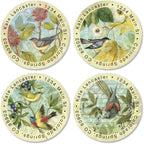 Colorful Images Botanical Brights Return Address Mailing Labels, Personalize with Name & Addresses, Set of 144 Self Adhesive, Easy Peel Flat Label Sheets, 1-½" Across, 4 Designs