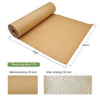 Honeycomb Packing Paper, 15" x 168' Honeycomb Cushioning Wrap Roll for Moving Shipping Packaging Gifts, Recyclable Honeycomb Paper Moving Supplies Bubble Paper Wrapping Protective Roll