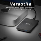 OWC 4TB Envoy Pro FX Portable Rugged External NVMe M.2 SSD Drive Thunderbolt 3, USB3.2 USB-C, up to 2800MB/s speeds, Drop/Shock Resistant Compatible with Mac and PC