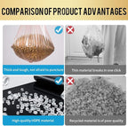 Small Trash Bags 240 Count Garbage Bags SWIHELP Waste Basket Liners for Bathroom, Kitchen,Bedroom, Office Pet Car 15 Liter Trash Can 4 Gallon