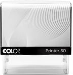 COLOP Extra Large Size Self Inking Custom Text Stamp - Choose from Many Fonts & 15 Ink Colors