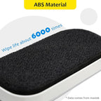 Maxtek Magnetic Dry Erase Eraser, 2 Pack, for Glass Board, Calendar, Whiteboard, Office and School Supplies (Pure White)