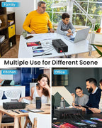 200W USB~c Charging Station, 20 Port (10 USB A & 10 USB~C Port) USB Charger Block, Fast Charging Station for Multiple Devices, Desktop Charger Compatible for iPhone, iPad, Tablets