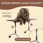 Folding Conference Room Table, Modern Conference Tables with Wheels, Large Rectangular Mobile Training Tables for Office Classroom, Foldable Modular Boardroom Seminar Table (8pack L63in)