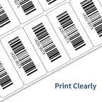 2" x 4" Address Labels Sticker Paper for Laser/Ink Jet Printer mailing Labels 8.5"×11" White