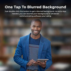 OBSBOT Meet AI-Powered 4K Webcam, AI Framing & Autofocus, Webcam with Microphone, Background Bokeh, 60 FPS, HDR Low-Light Correction, Beauty Mode, Webcam for PC, Streaming, Conference, Gaming, etc.