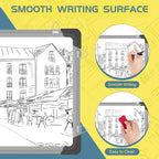 2 Pcs Dry Erase Calendar Whiteboard for Wall, Polegas 16" X 12" Magnetic White Board Board, Small Wall Monthly Double Sided Boards Student, Home, Office (White)