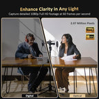 NexiGo PTZ Camera 20X Optical Zoom with PoE HDMI/3G-SDI/USB/LAN IP Streaming Outputs, Auto AI Tracking for Video Conferencing Live Streaming Meeting Church Services Worship Skype Zoom Teams OBS