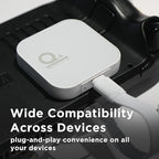 DATO Magnetic External SSD 2TB, External Solid State Drive Portable SSD USB 4.0 Gen 3x2, up to 4000/3600 MB/s, Type-C 4K ProRes HDR Record, Compatible with iPhone 15&16 Pro Max - ARES Q4 Series