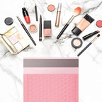 Bubble Mailers 3.5x5 inch 40Pack Pink Bubble Mailers Self-Seal Padded Mailing Envelopes Bubble Opaque Padded Mailer for Small Businesses to Package and Mail Jewelry Cosmetics#0000