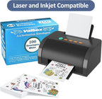 ValBox A4 Photo Envelopes 100 Qty 4 x 6 White Kraft Paper Envelopes Self Seal for 4x6 Cards, Photos, Weddings, Invitations, Baby Shower, 4.25 x 6.25 Inches (A4)