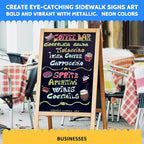 Anyo 12 Pack Window Markers for Cars, Liquid Chalk Markers with 6mm 3 in 1 Nib Bold Tip, Metallic & Neon Color Wet Erase Window Paint for Glass Washable, Glass, Mirror, Blackboard, Bistro, Menus