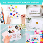 90 Packs A1 Envelopes, 3.5x5" Envelopes White, Small Envelopes RSVP Envelopes, Envelopes Self Seal for Weddings, Photos, Postcards, Greeting Cards, Mailing