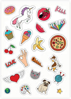 8.5" x 11" Full Sheet Label Sticker Paper for Laser & Inkjet Printers[200 Sheets,200 Labels]