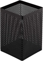 Comix Mesh Pen Holder Desk, Wire Pencil Holder with Foam Pad and Non-Slip Bottom Office Supplies Desk Organizer for Home Office School, 1 Pack