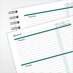 FranklinCovey - Undated Planner | Weekly - Wire-Bound Planner (7” x 8.5” X 1”)