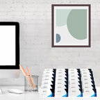 Acrylic Business Card Holder for Desk Multiple Business Card Holders 28 Slot 7 Tier Large Business Card Organizer Business Card Display Rack Clear Plastic Business Card Stand for Home Office