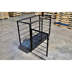 Liberty LS-920-2k Industrial Portable Floor Scale for Small Animal, Platform 50" x 20" / up to 2000 lbs (Made in USA) Scale + Cage System