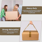 20 Rolls Brown Packing Tape with Dispenser, 1.88" X 120 yd Shipping Tape Bulk, Total 2400 yards, 2.6 mil, 3" Core, Tan Packing Tape Refills, Carton Sealing Tape for Moving Boxes, Package, Mailing