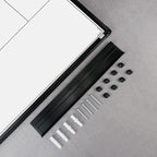 JILoffice Magnetic Dry Erase Calendar Whiteboard, 2 Month White Board Planner 48 X 36 Inch, Black Aluminum Frame Wall Mounted Board for Office Home and School