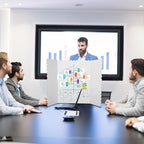 24 Pcs Foldable Presentation Boards,24x36 Inch Tri-Fold Poster Display Boards with A4 Colored Cardboard for Business Exhibits,School Projects and Photo Displays