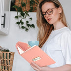 CAGIE Diary with Lock for Women, Full Wrap-around Privacy Journal Gifts for Girls, 120 GMS 224 Pages Thick Lined Notebook with Lock, 5.9 x 7.9 Inch