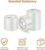 Amazon Basics Packing Tape for Moving boxes, Shipping Tape Refills, Clear, 1.88-Inch Wide x 109 Yards, 6-Pack, Total 654 Yards