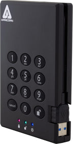 Apricorn 2TB Aegis Padlock USB 3.0 256-Bit AES XTS Hardware Encrypted & Aegis Secure Key 3 NX 64GB 256-bit Encrypted FIPS 140-2 Level 3 Validated Secure USB 3.0 Flash Drive, ASK3-NX-64GB, black