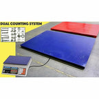 Liberty Scales LS-700-DC Dual Counting Smart Weighing Scale Systems, Size 60" x 96" (5' x 8') - C-Scale (66 lb x .002 lb) / Floor Scale 20.000 lb x 2 lb