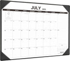 Nekmit Desk Calendar 2025-2026 with Desktop Mat, Large Desk Calendar Runs from Jul 2025 - Dec 2026, Big Desk Pad Calendar 21 x 16 1/2 Inches for Home and Office