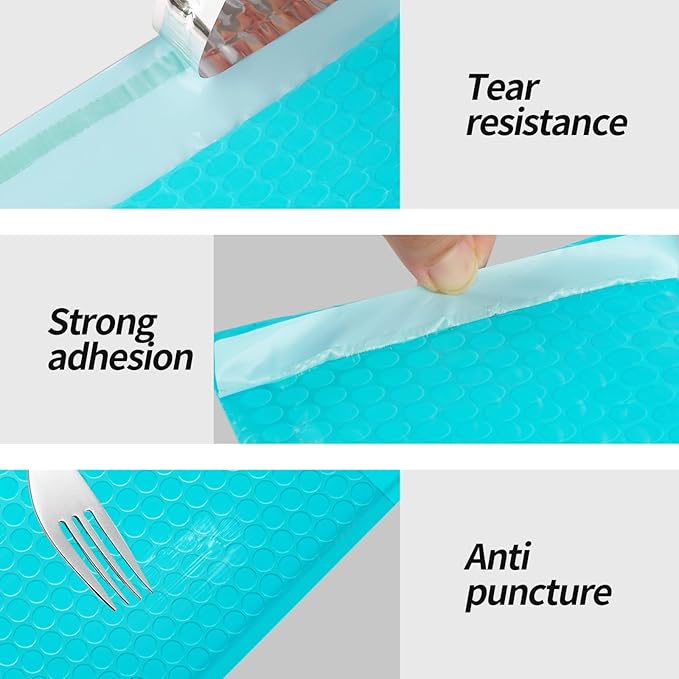 Bubble Mailers 3.5x5 inch 40Pack Teal Bubble Mailers Self-Seal Padded Mailing Envelopes Bubble Opaque Padded Mailer for Small Businesses to Package and Mail Jewelry Cosmetics#0000