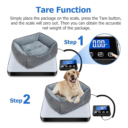 Shipping Scale, 440 lbs/0.35oz High Accurate Digital Postal Scale with Hold/Tare Function, Shipping Scale for Small Business, Packages, Luggage, Home Use, Battery & Charging Cable Include